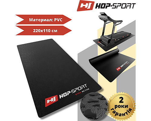 Захисний килимок Hop-Sport HS-C022FM 220х110 см чорний Захисний килимок Hop-Sport HS-C022FM 220х110 см чорний