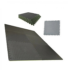 Мат‑пазл EcoFit MD9035, 62 х 62 х 1,2 см сірий