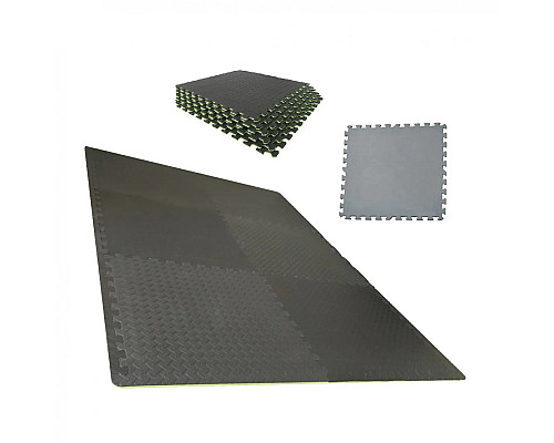 Мат‑пазл EcoFit MD9035, 62 х 62 х 1,2 см сірий