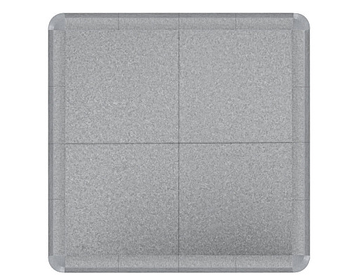 Захисний килимок inSPORTline Luxteko Waffle 100 x 100 x 2 см мармур