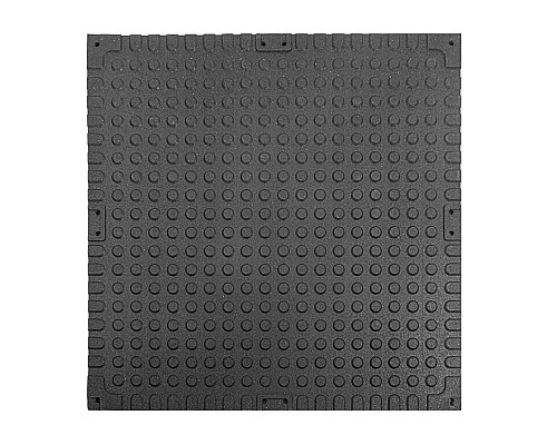 Захисний килимок inSPORTline Luxteko Waffle 100 x 100 x 2 см мармур