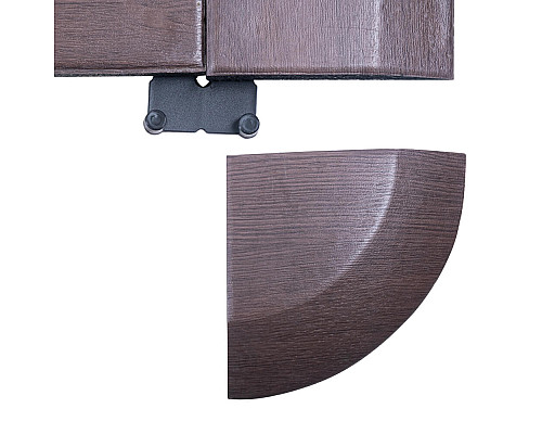 Захисний килимок inSPORTline Luxteko Waffle 100 x 100 x 2 см мармур