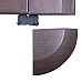 Захисний килимок inSPORTline Luxteko Waffle 100 x 100 x 2 см мармур