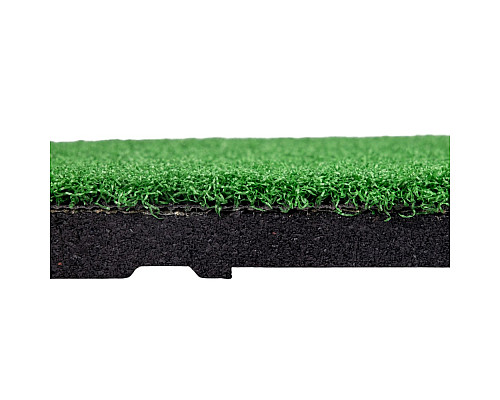 Захисний килимок inSPORTline Grasteko 100 x 100 x 2 см зелений