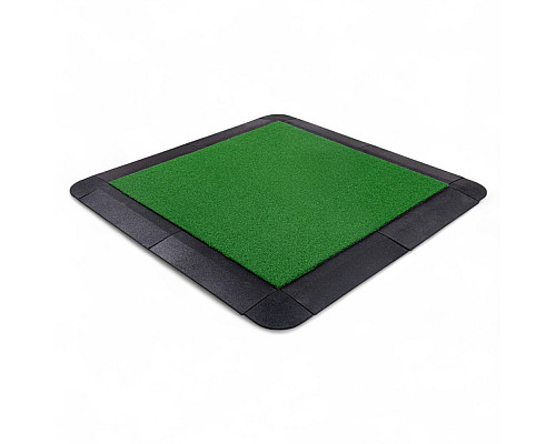 Захисний килимок inSPORTline Grasteko 100 x 100 x 2 см зелений