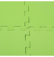 Захисний килимок inSPORTline EVA 124 см x 124 см x 1,2 см зелений