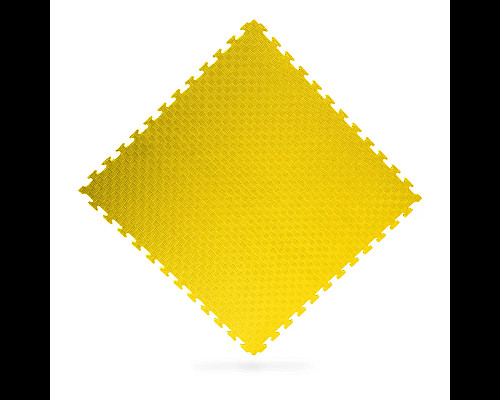 Килимок-пазл захисний з кромкою WCG 100×100×2 см жовто-чорний 