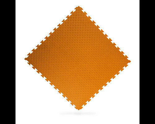 Килимок-пазл захисний з кромкою WCG 100×100×2 см помаранчево-чорний