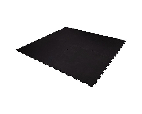 Килимок-пазл inSPORTline Puzleto 100 x 100 x 1,5 см чорний