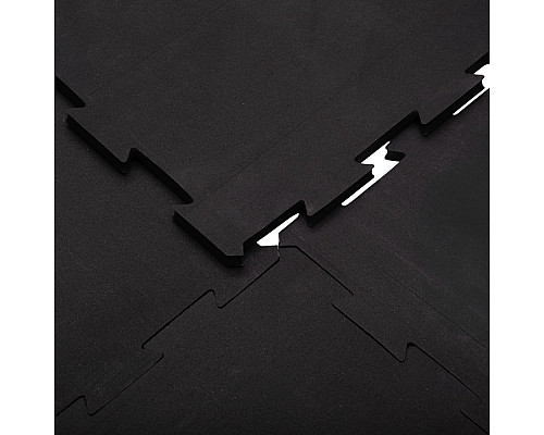 Килимок-пазл inSPORTline Puzleto 100 x 100 x 1,5 см чорний
