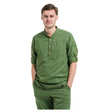 Сорочка ч Turbat Madeira Hemp Mns bronze green - M - зелений