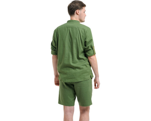 Сорочка ч Turbat Madeira Hemp Mns bronze green - L - зелений