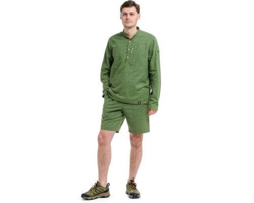 Сорочка ч Turbat Madeira Hemp Mns bronze green - L - зелений
