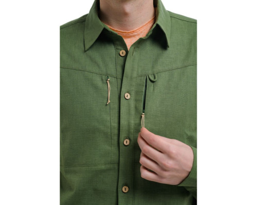 Сорочка ч Turbat Amazonka Hemp Mns bronze green - XXL - зелений Сорочка ч Turbat Amazonka Hemp Mns bronze green - XXL - зелений