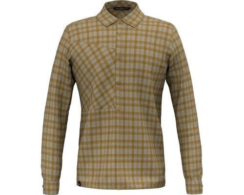 Сорочка чоловіча Salewa FANES FLANNEL 5 PL M L/S SHIRT 28446 7189 розмір 52/XL - коричнева