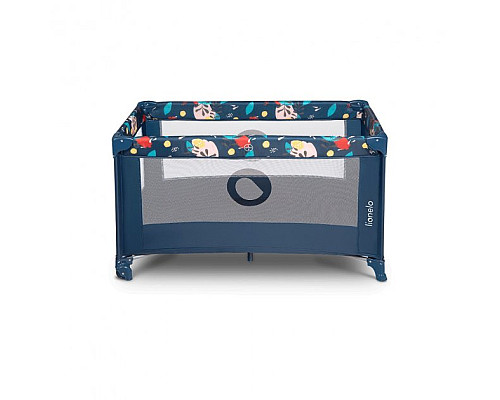 Ліжечко-манеж Lionelo Stefi Blue Navy - темно-синій