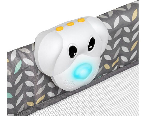 Ліжечко-манеж Lionelo Sven Plus Grey Scandi - сірий