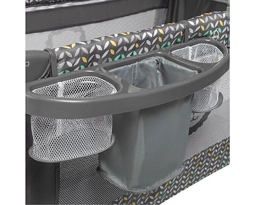 Ліжечко-манеж Lionelo Sven Plus Grey Scandi - сірий