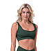 Жіночий топ, бюстгальтер Nebbia Miami Sporty Bralette 554 - зелений/S