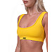Жіночий топ, бюстгальтер Nebbia Miami Sporty Bralette 554 - жовтий/М