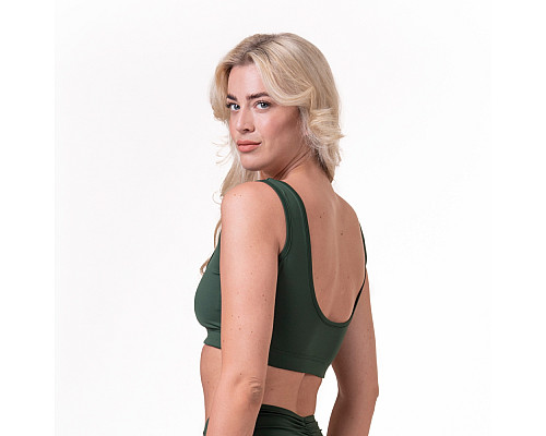 Жіночий топ, бюстгальтер Nebbia Miami Sporty Bralette 554 - зелений/М