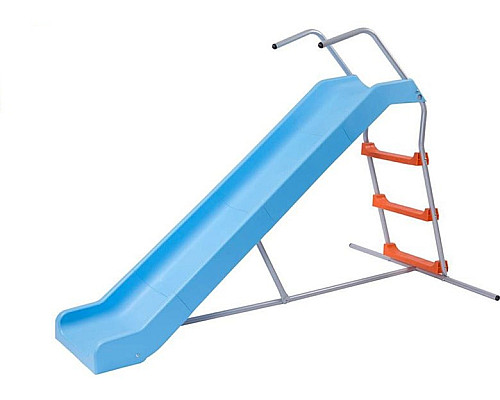 Дитяча гірка Spartan пластикова, 183 см - блакитна