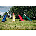 Дитяча гірка KBT з металевою драбиною, 300 х 150 см - різнокольорова
