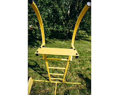 Дитяча гірка KBT з металевою драбиною, 300 х 150 см - різнокольорова