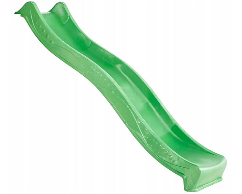 Дитяча гірка KBT пластикова, 220 х 46 х 120 см - зелена