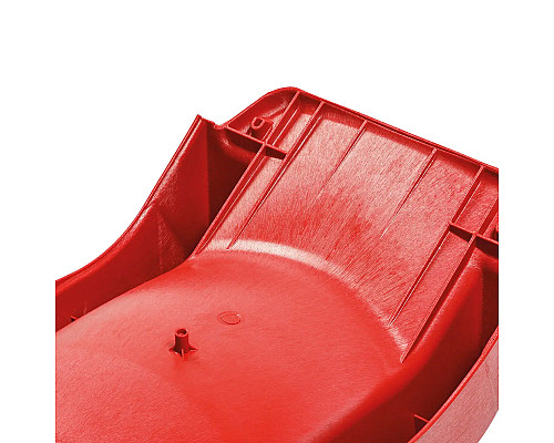 Дитяча гірка KBT пластикова, 300 х 49 х 150 см - червона