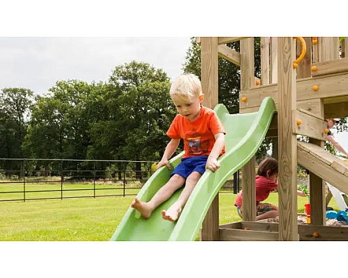 Дитяча гірка KBT пластикова, 300 х 49 х 150 см - зелена