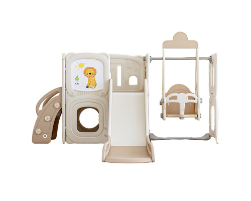 Дитячий ігровий майданчик Playground inSPORTline Nikino 123 x 201 x 207 см, бежевий