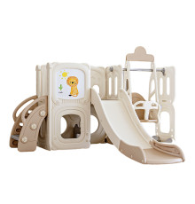 Дитячий ігровий майданчик Playground inSPORTline Nikino 123 x 201 x 207 см, бежевий