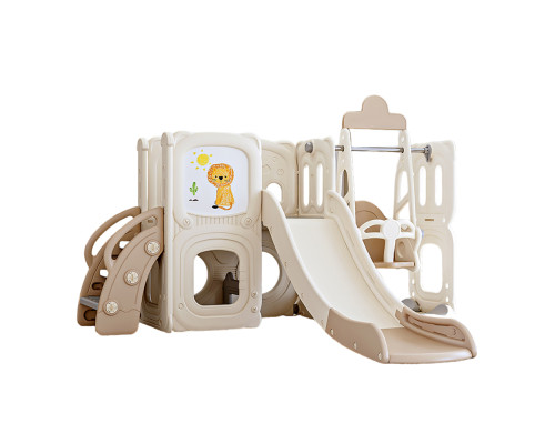 Дитячий ігровий майданчик Playground inSPORTline Nikino 123 x 201 x 207 см, бежевий