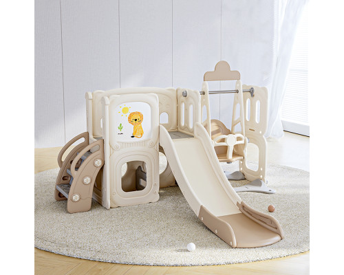 Дитячий ігровий майданчик Playground inSPORTline Nikino 123 x 201 x 207 см, бежевий