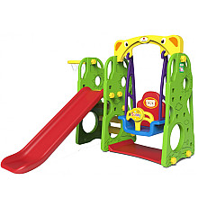 Дитяча гірка 3в1 Ramiz ZOG.CHD-101, 128 x 161 x 124 см - різнокольорова