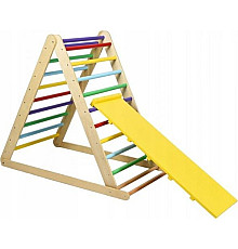 Дитяча гірка з драбиною Costway, 120 х 71 х 110 см - різнокольорова