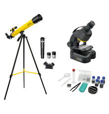 Мікроскоп National Geographic Junior 40x-640x + Телескоп 50/600 (9118300)