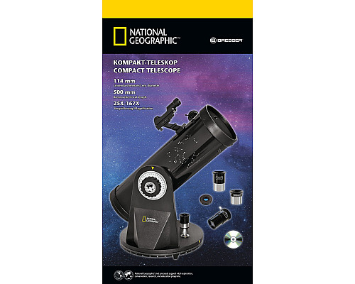 Телескоп National Geographic 114/500 Compact (9065000) Телескоп National Geographic 114/500 Compact (9065000)