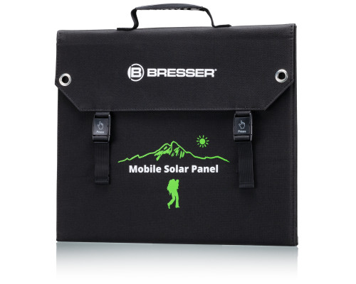 Портативний зарядний пристрій сонячна панель Bresser Mobile Solar Charger 60 Watt USB DC (3810050)