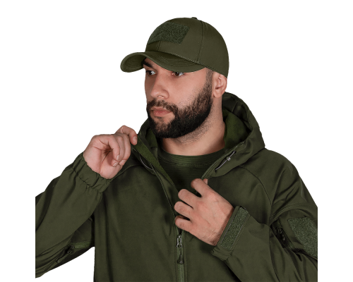 Бейсболка Tactic SoftShell Olive (5869)