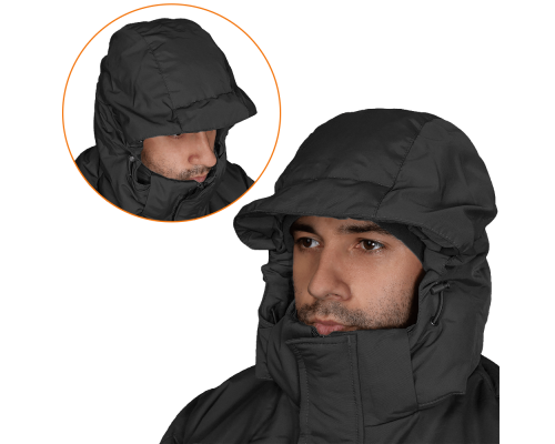 Зимова куртка Patrol System 3.0 Nylon Taslan Чорна (7273), XL