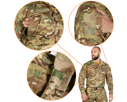 Кітель Blitz Twill Multicam (8012), XXL