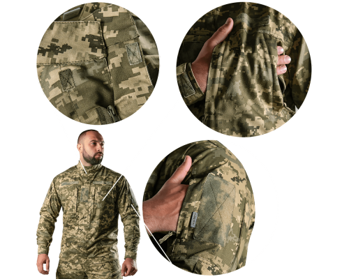 Кітель Blitz Twill Піксель (8150), XL