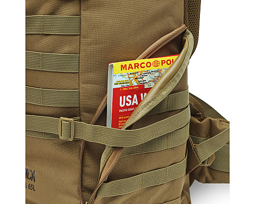 Рюкзак NILS CAMP NC3903 Maverick 65 л, коричневий