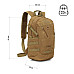Рюкзак NILS CAMP NC3905 Cobra 25 л, коричневий