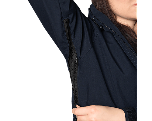 Жіноча куртка Stalker SoftShell Темно-синя (7443), XS