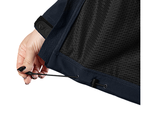 Жіноча куртка Stalker SoftShell Темно-синя (7443), XS