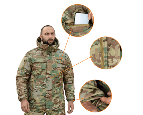 Комплект Patrol Climashell Multicam (8491), 3XL