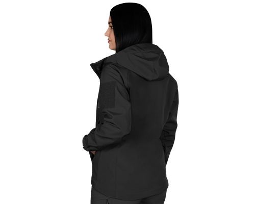 Жіноча куртка Stalker SoftShell Чорна (7442), XS